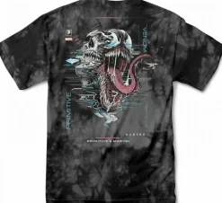 Marvel - Marvel x Primitive Venom Washed Black T-Shirt