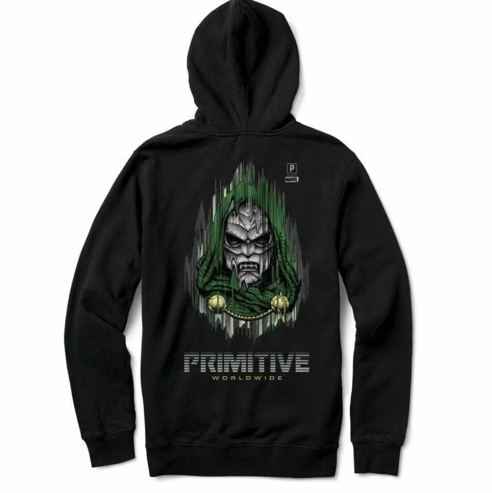 Marvel - Marvel x Primitive Doctor Doom Black Sweatshirt Hoodie