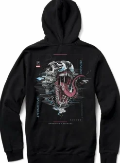 Marvel - Marvel x Primitive Venom Black Sweatshirt Hoodie