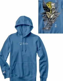 Marvel - Marvel x Primitive Wolverine Blue Sweatshirt Hoodie