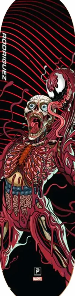 Marvel - Nychos x Primitive Carnage Rodriguez 8.38" Skateboard Deck (Deck Only)