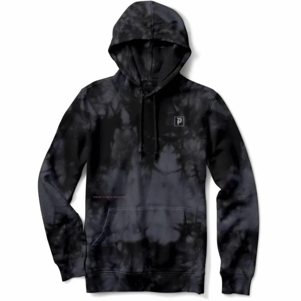 Marvel - Paul Jackson x Primitive Venom Washed Black Sweatshirt Hoodie