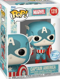 Marvel - Retro Reimagined Captain America Disney 100th Pop! Vinyl Figure