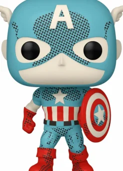 Marvel - Retro Reimagined Captain America Disney 100th Pop! Vinyl Figure