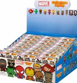 Marvel - Series 1 3D Figural Keychain (Display of 24 Units)