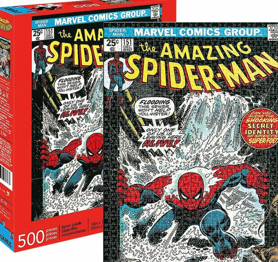 Marvel - The Amazing Spider-Man Cover 500 Piece Jigsaw Puzzle