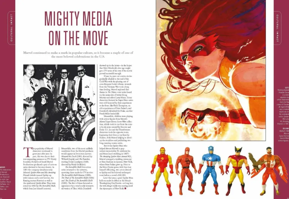 Marvel - The First 80 Years: The True Story of a Pop-Culture Phenomenon Hardcover Book