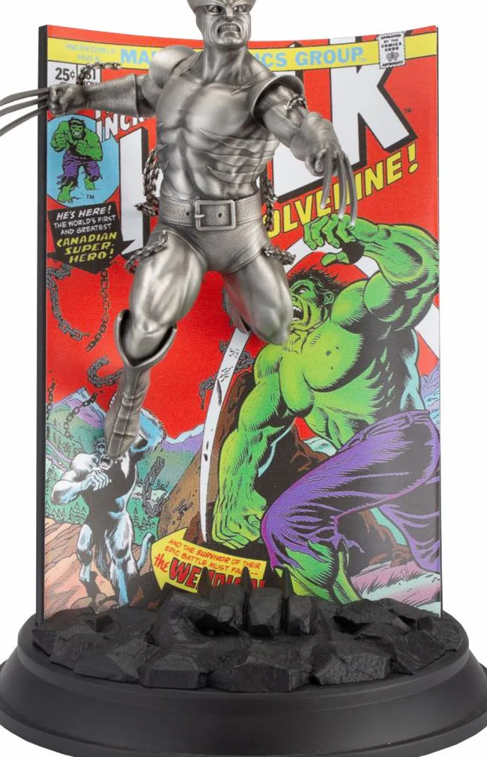 Marvel - The Incredible Hulk Volume 1 #181 Limited Edition 8.5” Pewter Statue