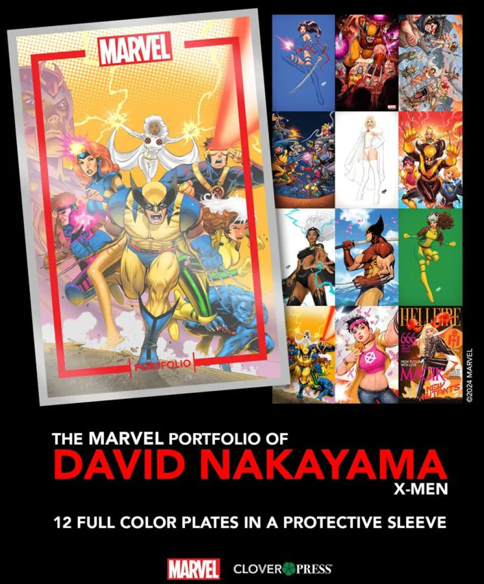 Marvel - The Marvel Portfolio of David Nakayama: X-Men 11" x 17" Art Print 12-Pack