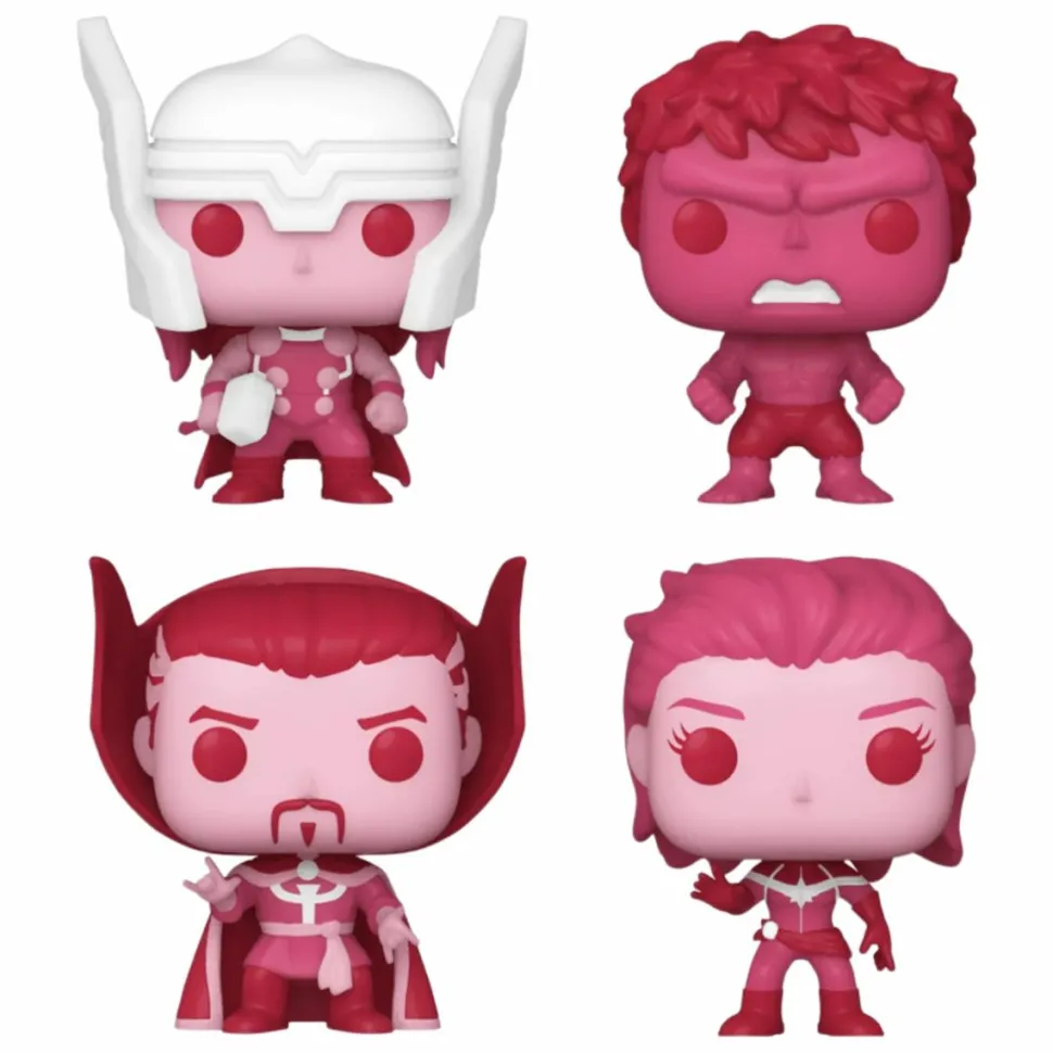 Marvel - Valentines 2024 Pocket Pop! Box 4-Pack