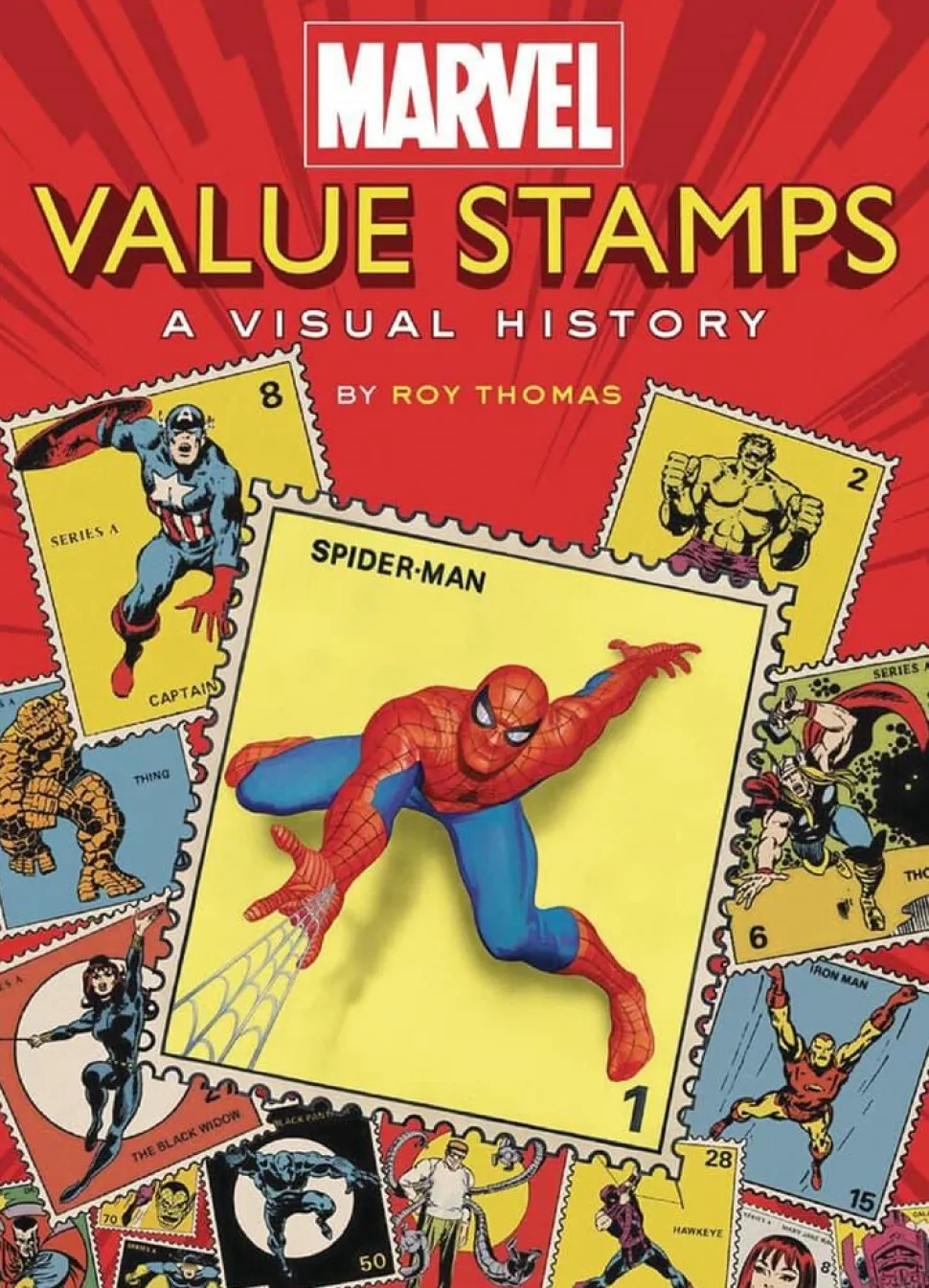 Marvel - Value Stamps: A Visual History Hardcover Book