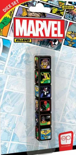 Marvel - Villains Dice Set (6 Pieces)