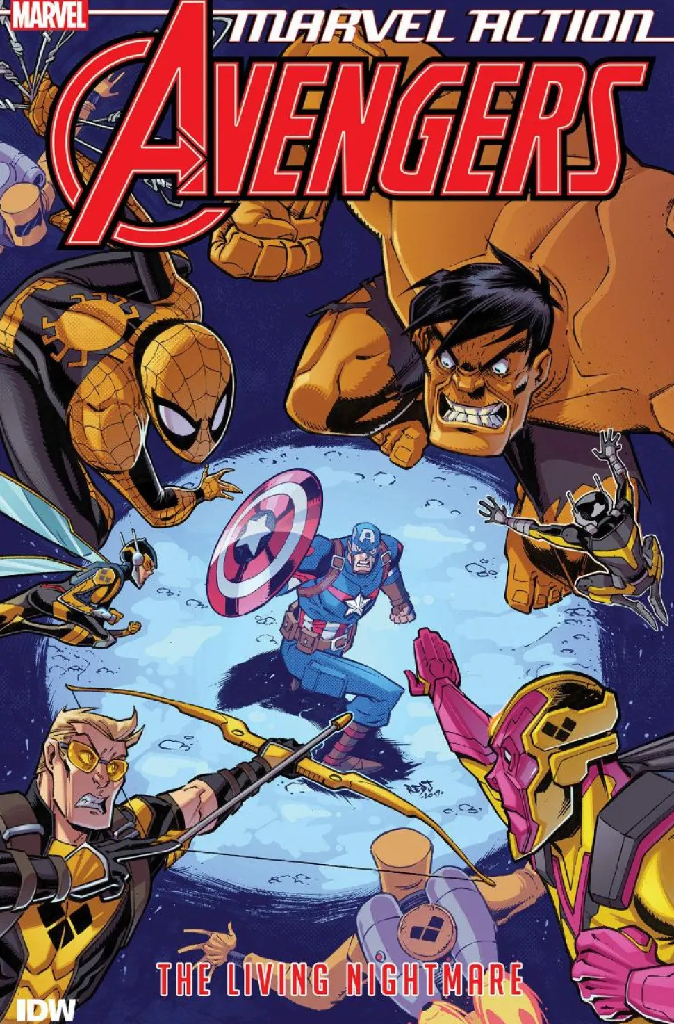 Marvel Action: Avengers - Book Four The Living Nightmare Paperback Book