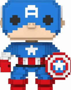 Marvel: 8-Bit - Captain America 8-Bit Pop! Vinyl Figure