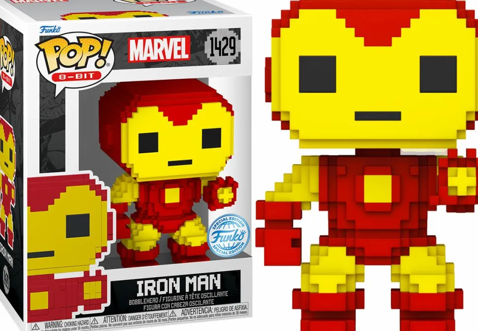 Marvel: 8-Bit - Iron Man 8-Bit Pop! Vinyl Figure
