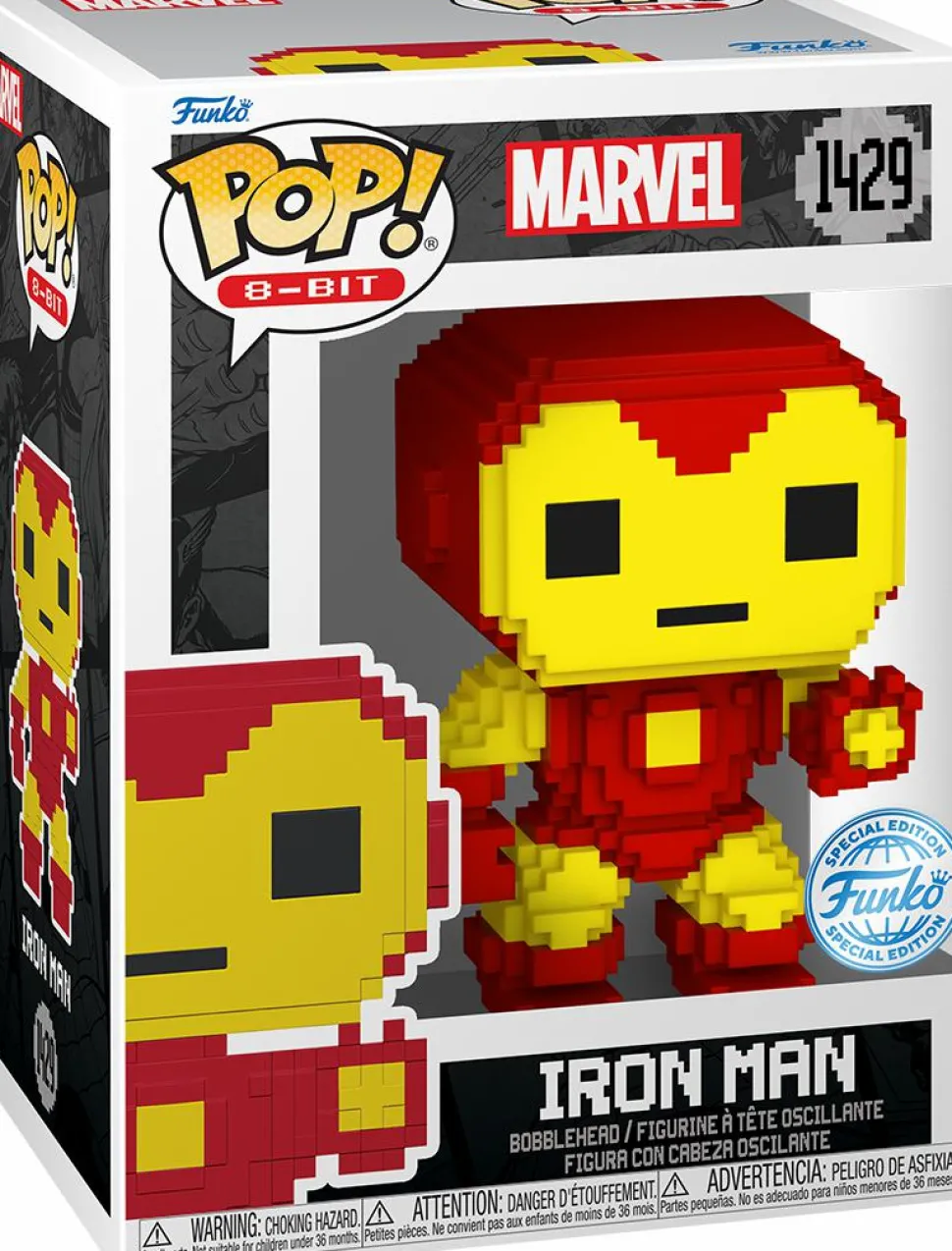 Marvel: 8-Bit - Iron Man 8-Bit Pop! Vinyl Figure