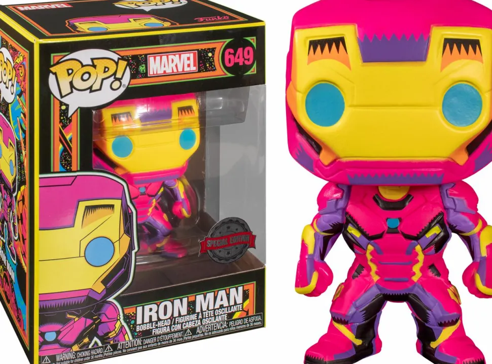 Marvel: Blacklight - Iron Man Pop! Vinyl Figure