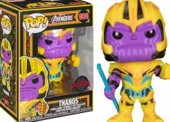Marvel: Blacklight - Thanos, Captain Marvel & Ant-Man Blacklight Pop! Vinyl Bundle (Set of 3)