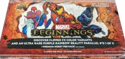 Marvel Comics - 2022 Marvel Beginnings Volume 2: Series 1 Hobby Trading Cards Pack (9 Cards)