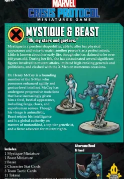 Marvel: Crisis Protocol - Beast and Mystique Board Game Expansion