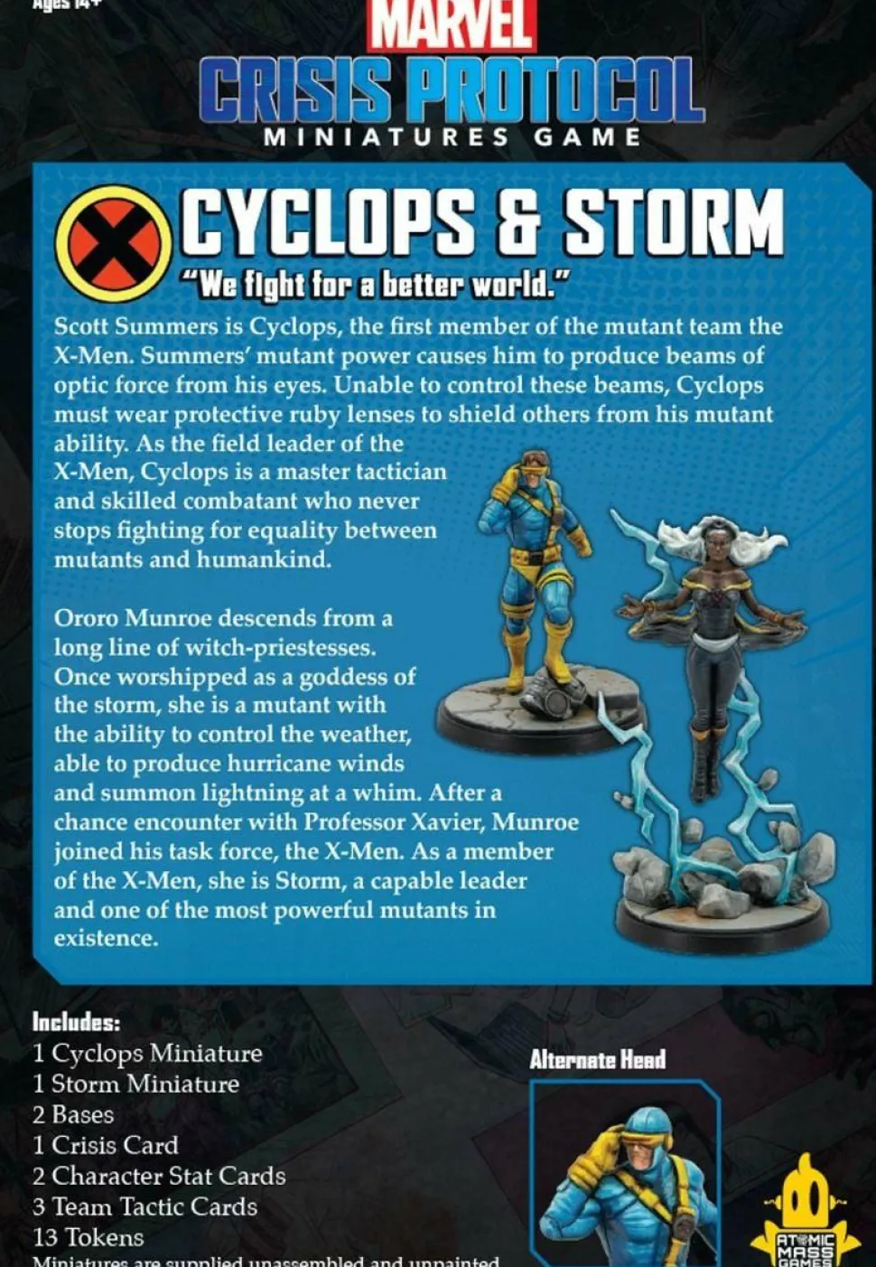 Marvel: Crisis Protocol - Cyclops and Storm Board Game Expansion