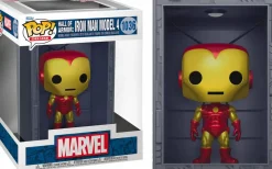 Marvel: Hall of Armor - Iron Man Model 4 Metallic Deluxe Pop! Vinyl Figure