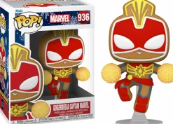 Marvel: Holiday - Captain Marvel Gingerbread Man Pop! Vinyl Figure