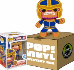 Marvel: Holiday - Thanos Gingerbread Man Mystery Box (includes Thanos & 3 Mystery Exclusive Pop! Vinyl Figures) (Funko / Popcultcha Exclusive)