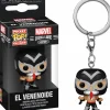 Marvel: Lucha Libre Edition - El Venenoide Venom Pocket Pop! Vinyl Keychain