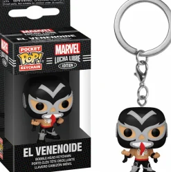 Marvel: Lucha Libre Edition - El Venenoide Venom Pocket Pop! Vinyl Keychain