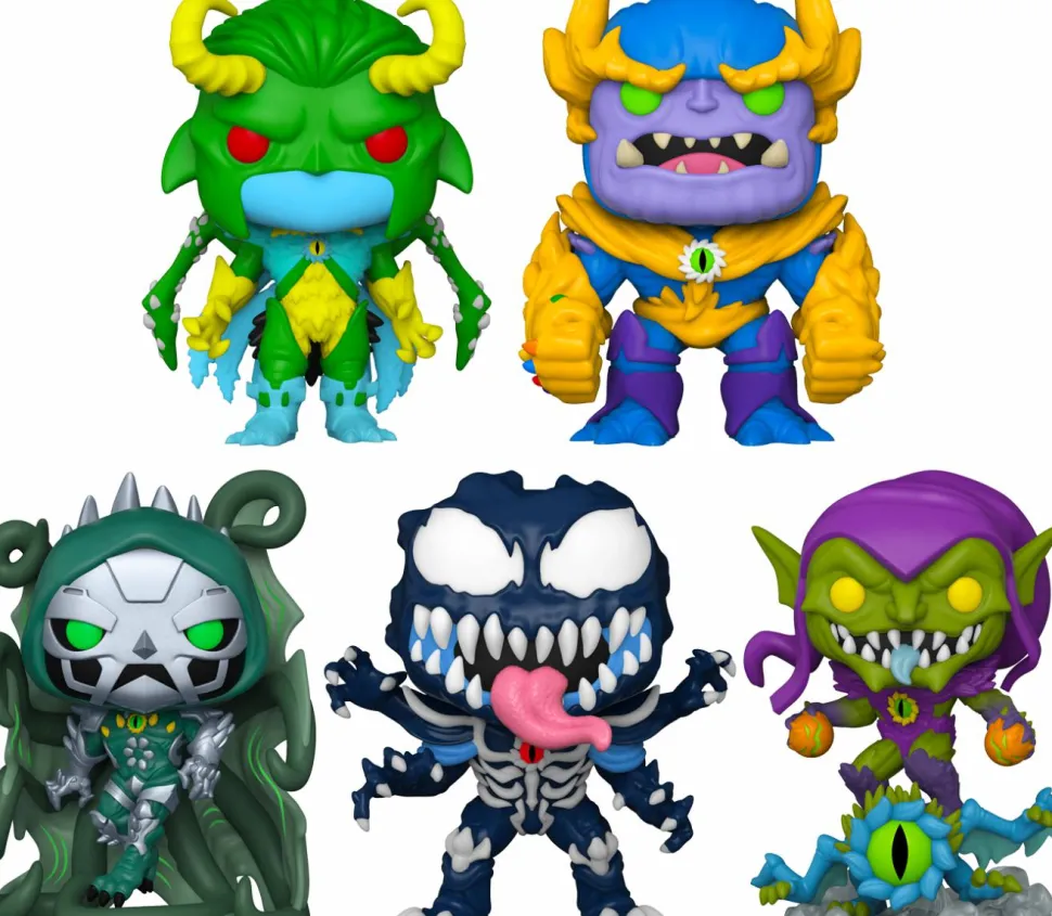 Marvel Mech Strike: Monster Hunters - Strike Out Pop! Vinyl Bundle (Set of 5)
