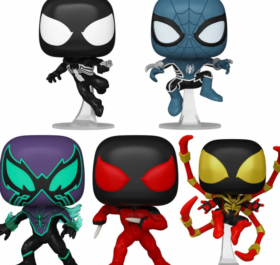 Marvel: Spider-Man Comics - Web of Heroes Pop! Vinyl Bundle (Set of 5)