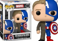 Marvel: Split - Steve Rogers/Captain America Pop! Vinyl Figure