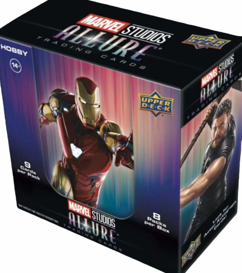 Marvel Studios - 2022 Upper Deck Marvel Allure Trading Cards Hobby Box (Display of 8 Packs)