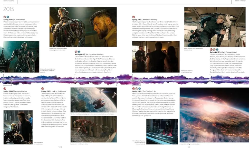 Marvel Studios - The Marvel Cinematic Universe: An Official Timeline Hardcover Book