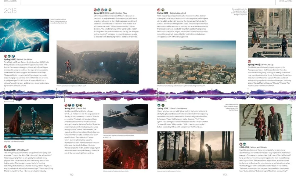 Marvel Studios - The Marvel Cinematic Universe: An Official Timeline Hardcover Book
