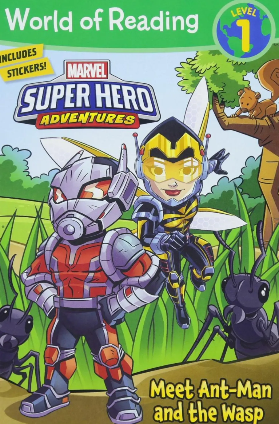 Marvel Super Hero Adventures - Meet Ant-Man and the Wasp World of Reading Level 1 Paperback