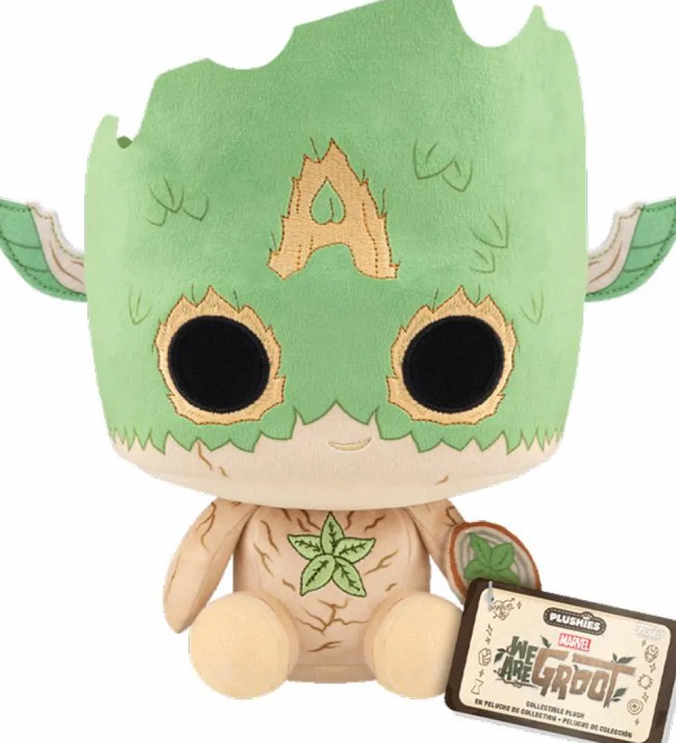 Marvel 85th Anniversary: We Are Groot - Groot as Captain America 7" Pop! Plush