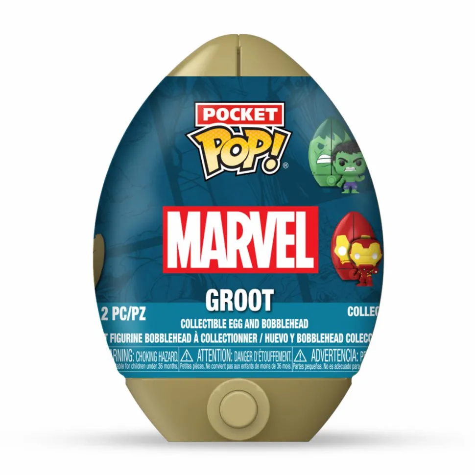 Marvel: The Avengers - Pocket Pop! Vinyl Figure in Easter Egg (Display of 12 Units)