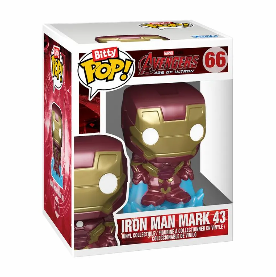 Marvel: The Infinity Saga - Hulkbuster with Iron Man Bitty Pop! Bot Vinyl Figure