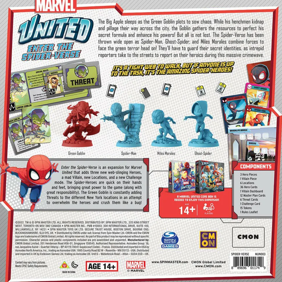 Marvel United - Enter the Spider-Verse Board Game Expansion