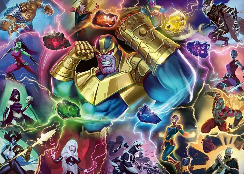 Marvel Villainous - Thanos 1000 Piece Jigsaw Puzzle