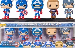 Marvel: Year Of The Shield - Captain America Through the Ages Pop! Vinyl Figure 5-Pack