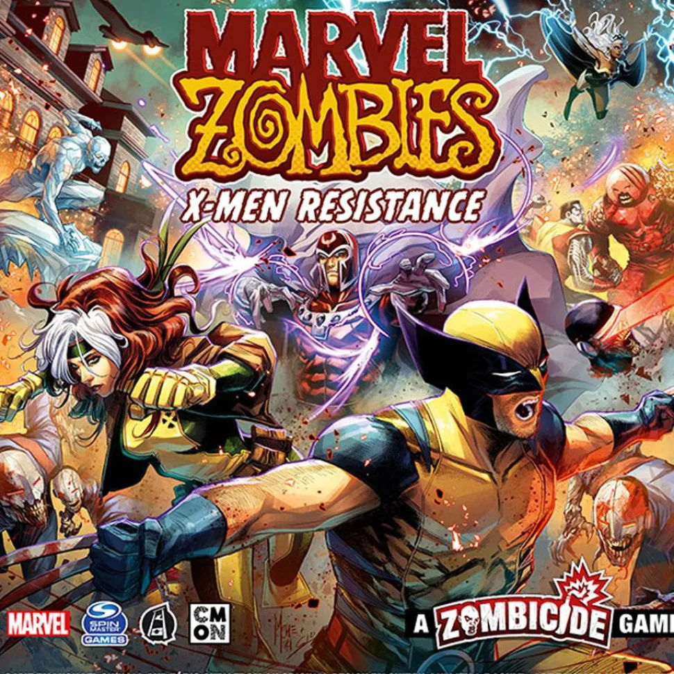 Marvel Zombies - A Zombicide Game: X-Men Resistance Core Box Board Game