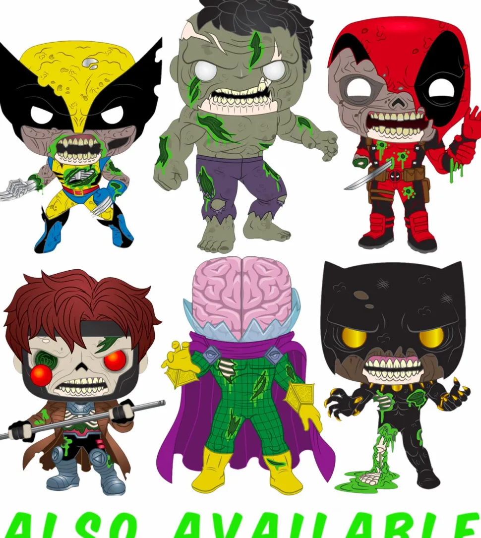 Marvel Zombies - Gambit Zombie Pop! Vinyl Figure