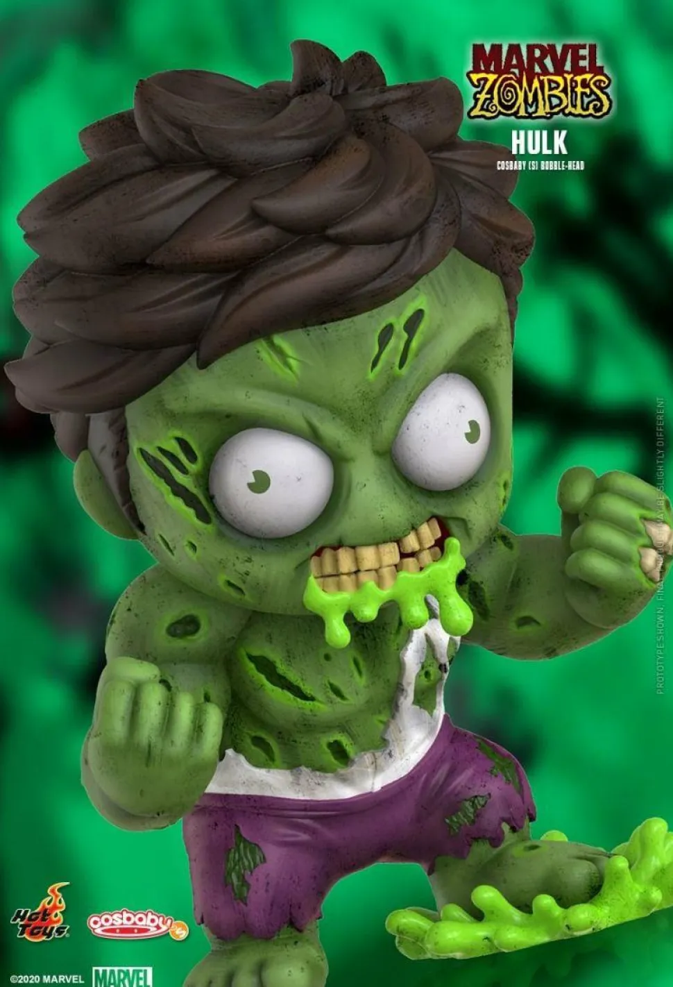 Marvel Zombies - Hulk Cosbaby (S) Hot Toys Figure
