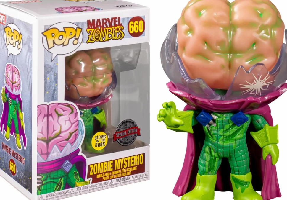 Marvel Zombies - Mysterio Zombie Glow in the Dark Pop! Vinyl Figure