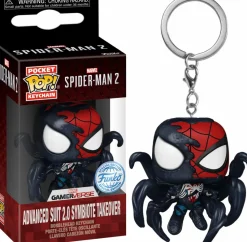 Marvel's Spider-Man 2 - Advanced Suit 2.0 Symbiote Takeover Pocket Pop! Keychain