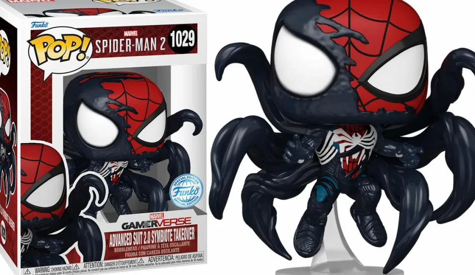 Marvel's Spider-Man 2 - Advanced Suit 2.0 Symbiote Takeover Pop! Vinyl Figure