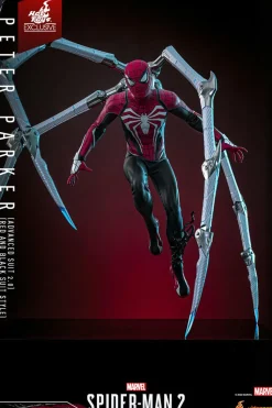 Marvel's Spider-Man 2 - Peter Parker (Advanced Suit 2.0) (Red and Black Suit Style) 1/6th Scale Hot Toys Action Figure (Hot Toys Exclusive)